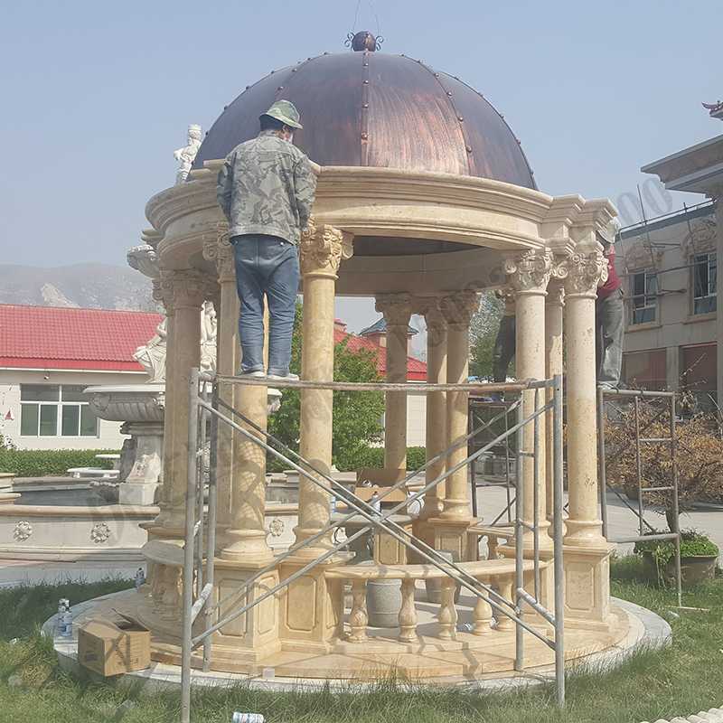 歐式大理石涼亭,石雕柱子亭子,石材景觀涼亭 歐式大理石涼亭,石雕柱子亭子,石材景觀涼亭