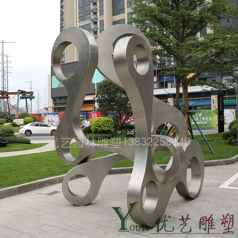不銹鋼圓環雕塑 不銹鋼圓環雕塑