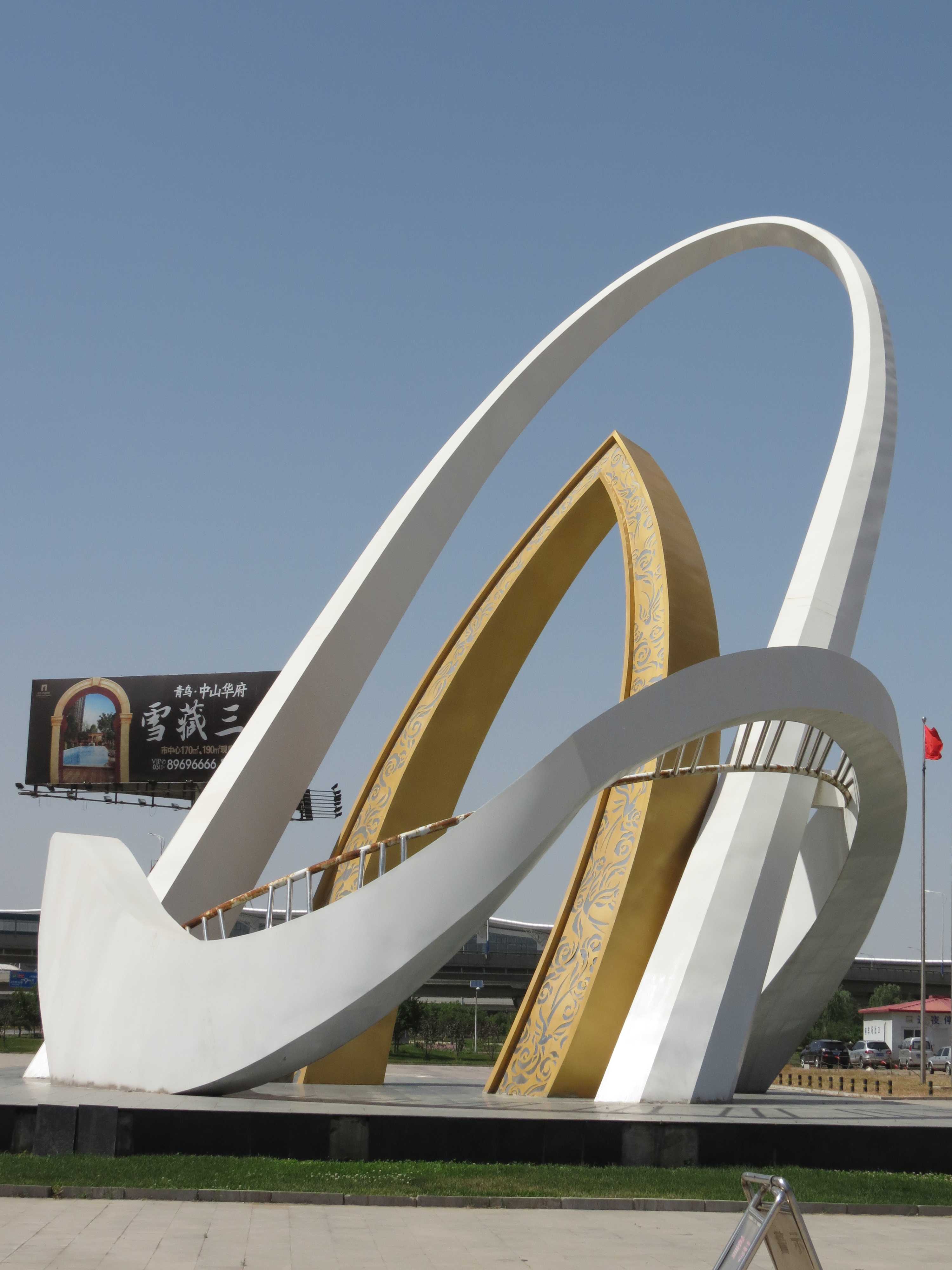 機(jī)場(chǎng)大型雕塑,不銹鋼機(jī)場(chǎng)雕塑,不銹鋼廣場(chǎng)景觀